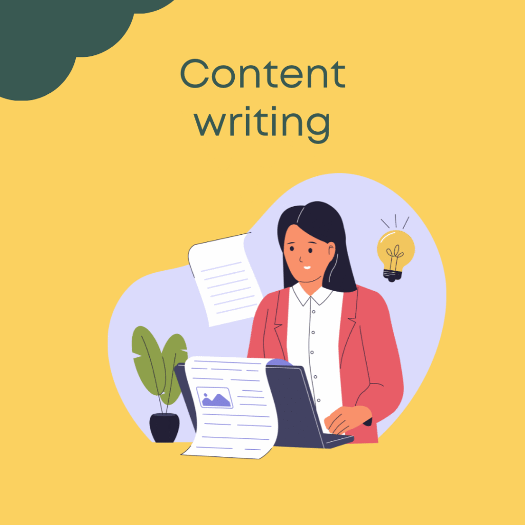 digital marketing and content writing